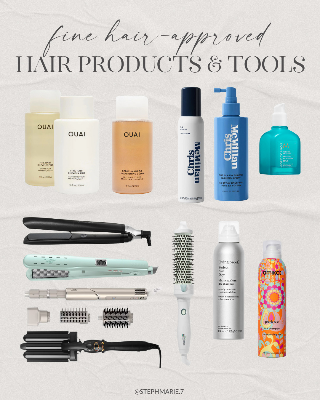 My favorite hair care products for fine hair! These are constants in my routine and help me hold style even in hot, humid weather. 

 #LTKSeasonal #LTKOver40 #LTKBeauty