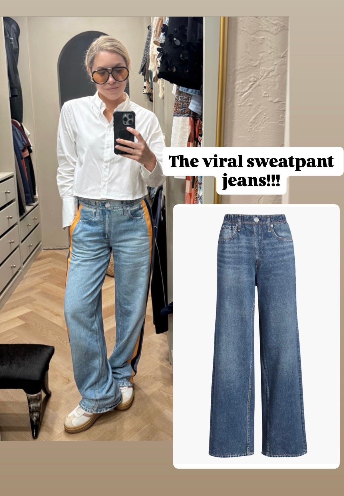 The viral rag & bone sweatpant jeans are part of the Nordstrom Anniversary Sale!

#LTKSaleAlert