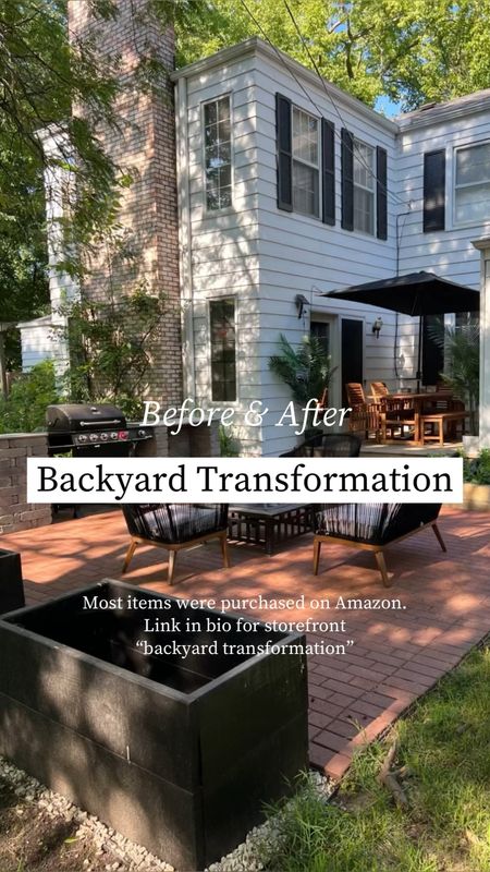 Backyard transformation! 

#LTKFind #LTKhome
