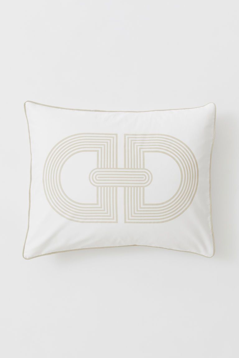 Cotton Satin Pillowcase | H&M (US + CA)