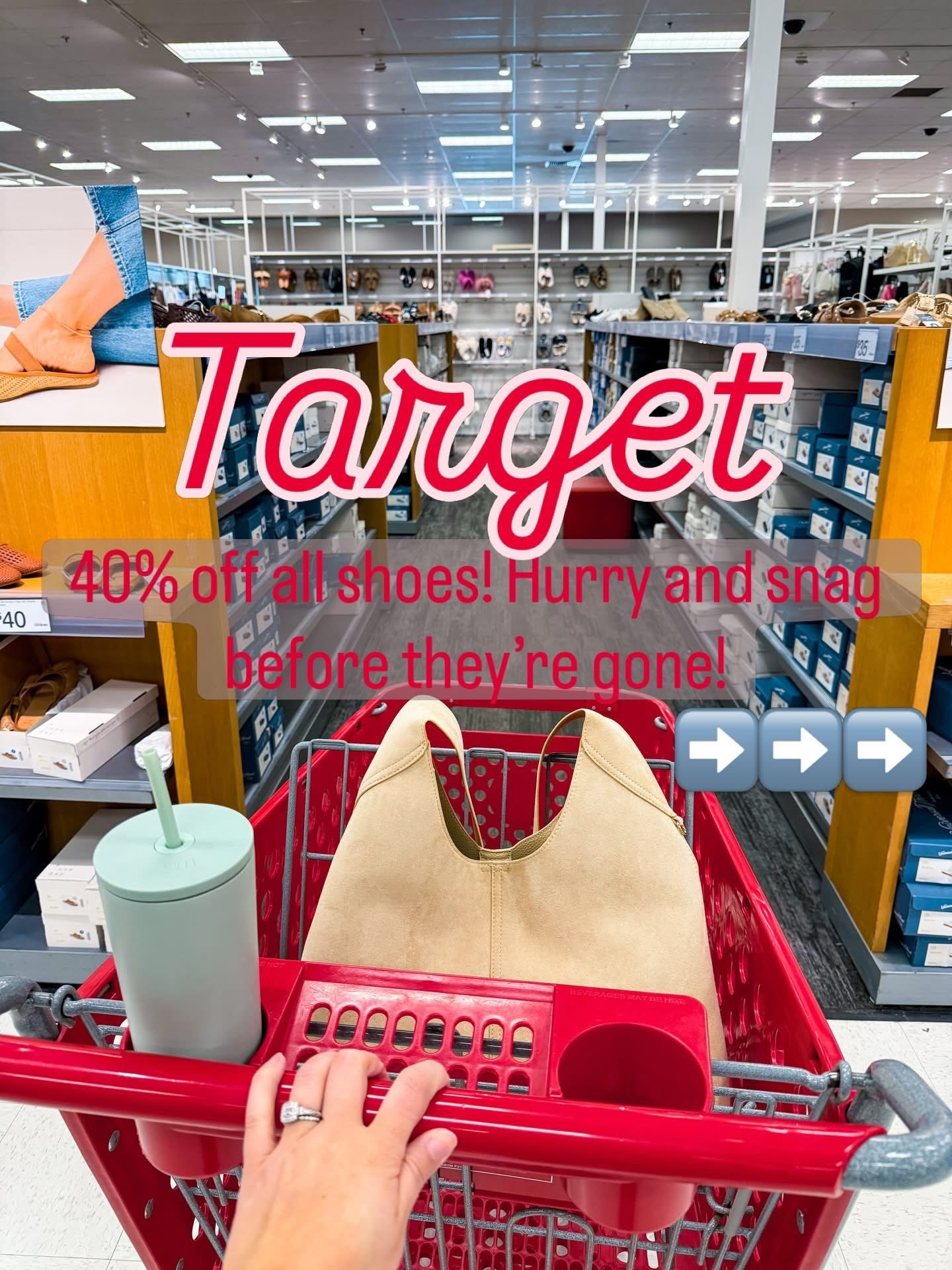 Target shoes!!! 40% off! You don’t want to miss these! @Target 

#LTKSaleAlert #LTKootd #LTKgrwm