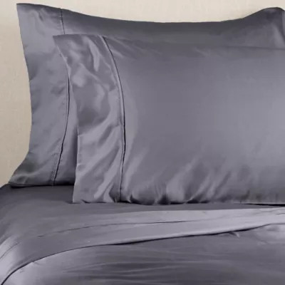 Brookstone® BioSense™ 500-Thread-Count Lyocell Twin XL Sheet Set in Blue Jean | Bed Bath & Beyond
