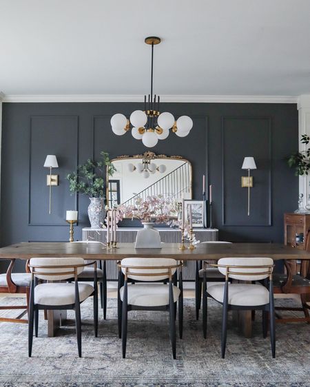 Dining room links! My dining room chandelier is currently on major sale!

dining chairs, dining table, rug, sconces, vase, greenery, mirror, buffet, Arhaus, Crate & Barrel

#LTKhome #LTKstyletip #LTKsalealert