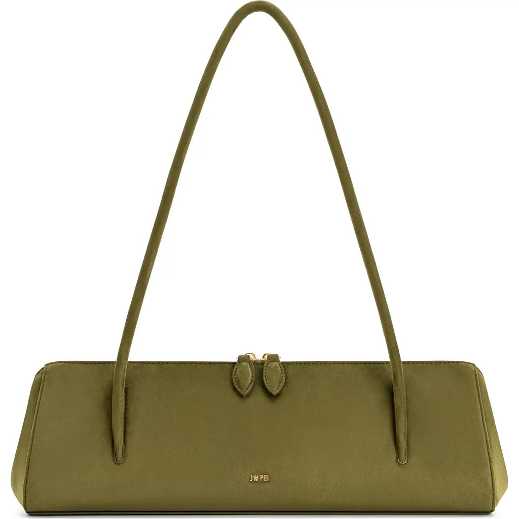 JW PEI Nova Baguette Shoulder Bag in Dark Olive at Nordstrom | Nordstrom