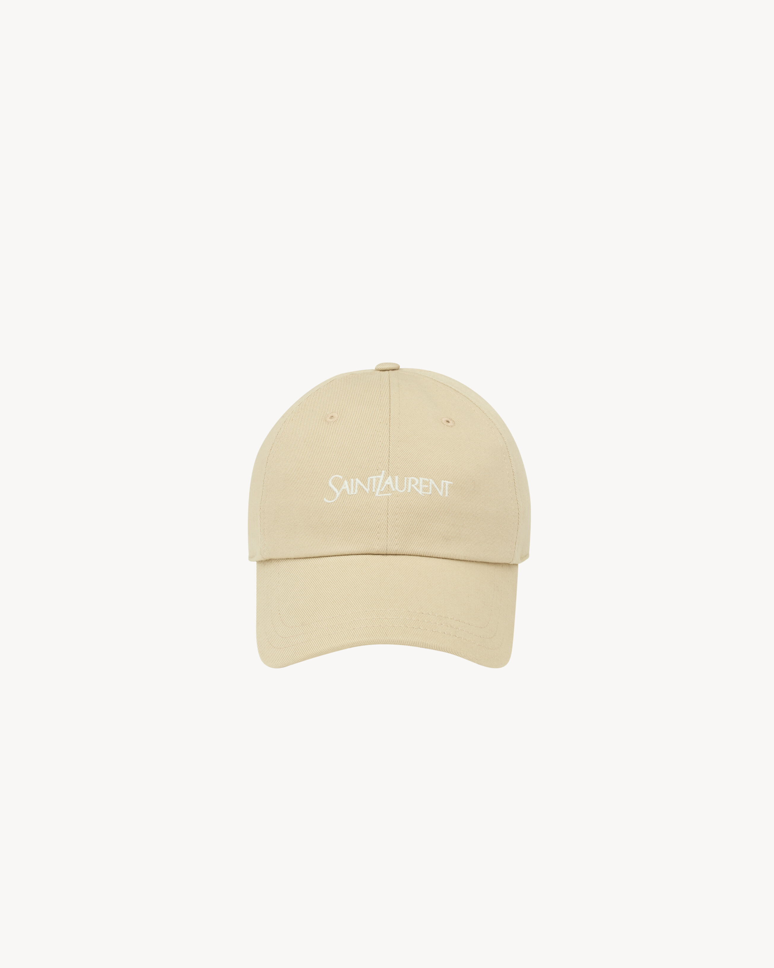 SAINT LAURENT cap in cotton gabardine | Saint Laurent Inc. (Global)