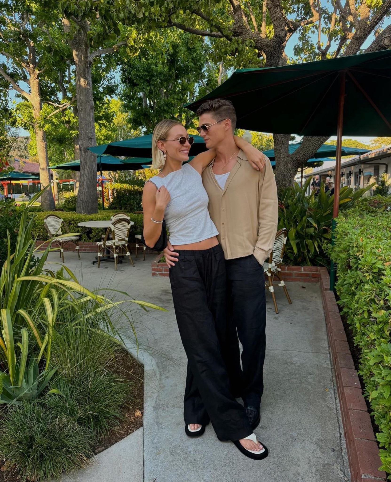 my tank is from brandy & my sunnies are from aureum! 