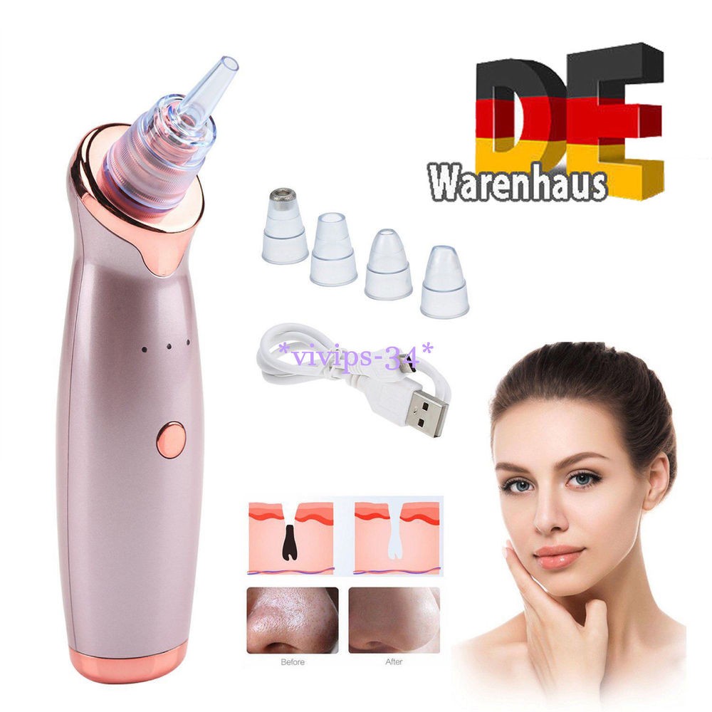 Elektrisch Mitesser Entferner Porenreiniger Black Head Poren Komedo Sauger Gerät  | eBay | eBay DE