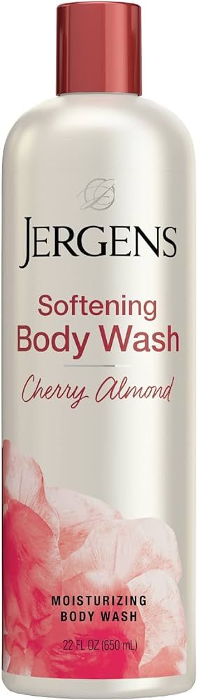 Jergens Softening Body Wash, Daily Moisturizing Skin Cleanser, Paraben Free, 22 Ounces, Infused w... | Amazon (US)
