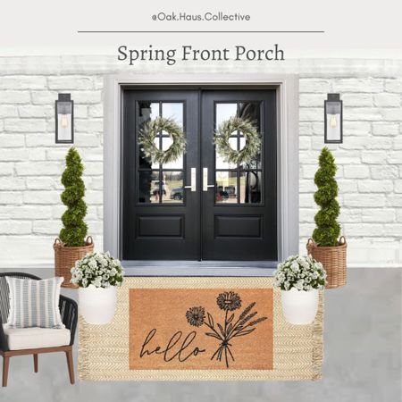 Hello, Spring! Refresh your front porch with these outdoor faux plants that will last! 

Spring front porch, front porch decor, spring outdoor, spring outdoor pillow, outdoor throw pillow, spring welcome mat, front door mat, porch topairy, front porch faux florals, spring florals, front porch mat, planters, spring planter box, spring wreath, door wreath, floral wreath, outdoor chair, front porch chair set, outdoor chair set 

#LTKhome #LTKstyletip #LTKSpringSale