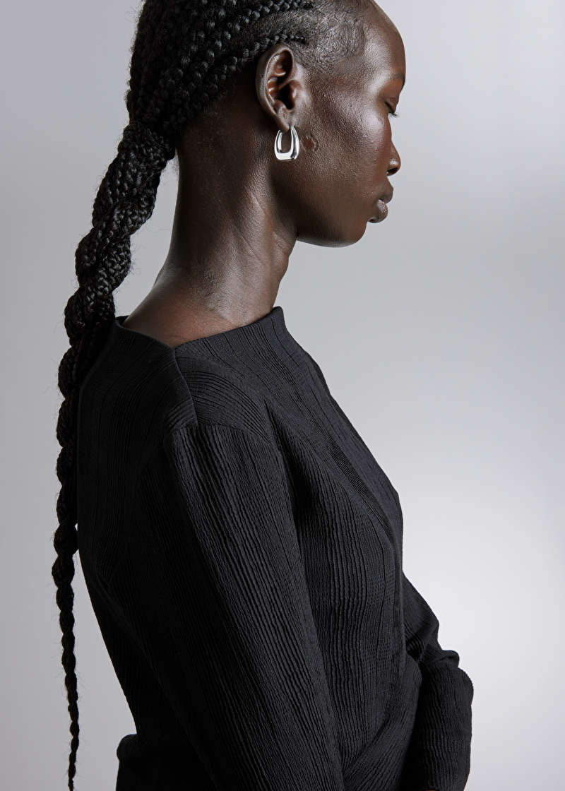 Chunky Oval Hoop Earrings | & Other Stories (EU + UK)