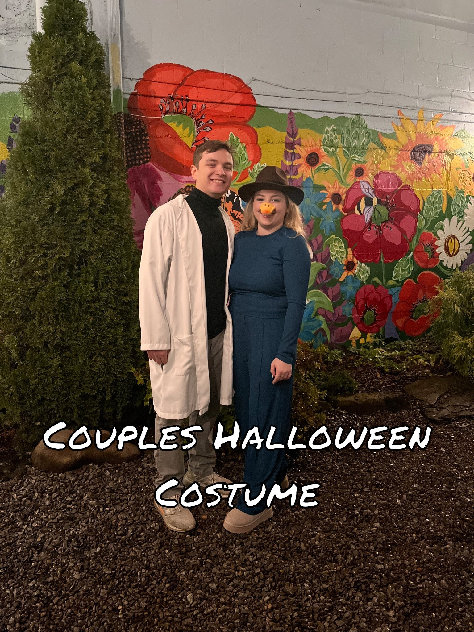 We brought some nostalgic Disney Channel energy this year: Dr. Doofenshmirtz & Agent P! 💥💚

🧪 Dr. Doof: white lab coat, black turtleneck, grey pants, and his latest -inator invention 😂

🕵️‍♀️ Perry the Platypus: teal jumpsuit, brown hat, and a little orange bill for the finishing touch

Perfect for couples who love a good DIY costume moment and a bit of cartoon chaos 💚

#LTKHalloween #DIYCostume #CouplesCostume #PhineasAndFerb #PerryThePlatypus #DrDoofenshmirtz #LTKFinds #LTKSeasonal #DisneyCostume #LTKDIY

#LTKSeasonal #LTKHalloween #LTKFindsUnder50