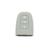 uxcell a16070800ux0167 Gray 3 Buttons Key Fob Cover Jacket Silicon Protection for Audi A4L S4 S5 Q5  | Amazon (US)