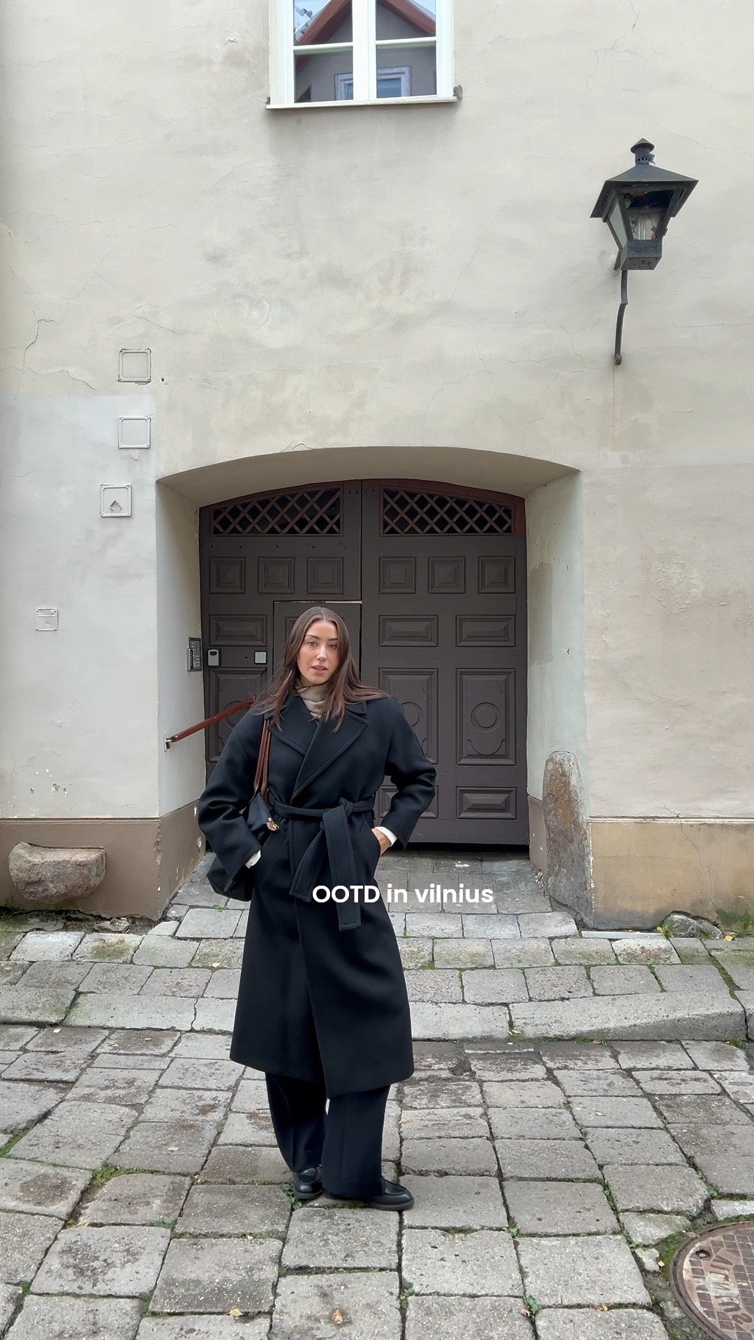 all-black in europe is my staple 🖤 just got this coat from mango & it’s so warm and good quality. highly recommend if you’re looking for a wool coat this season! 

#LTKStyleTip #LTKTravel