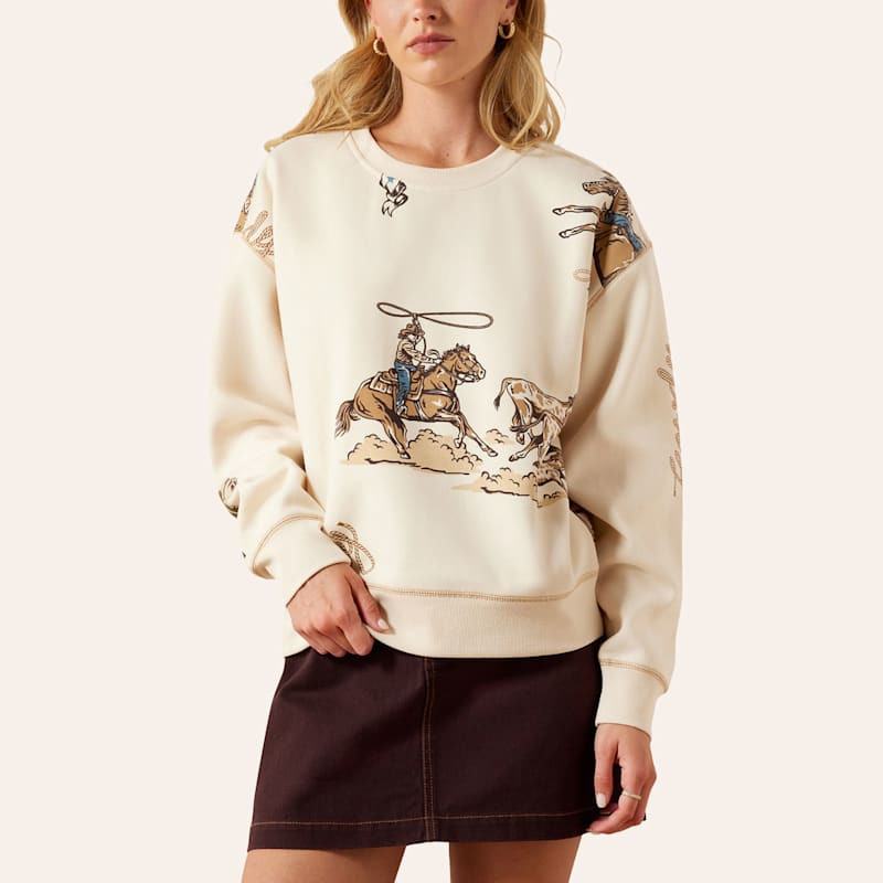Ariat Women's Rancher Graphic Sweatshirt | Cavender's
