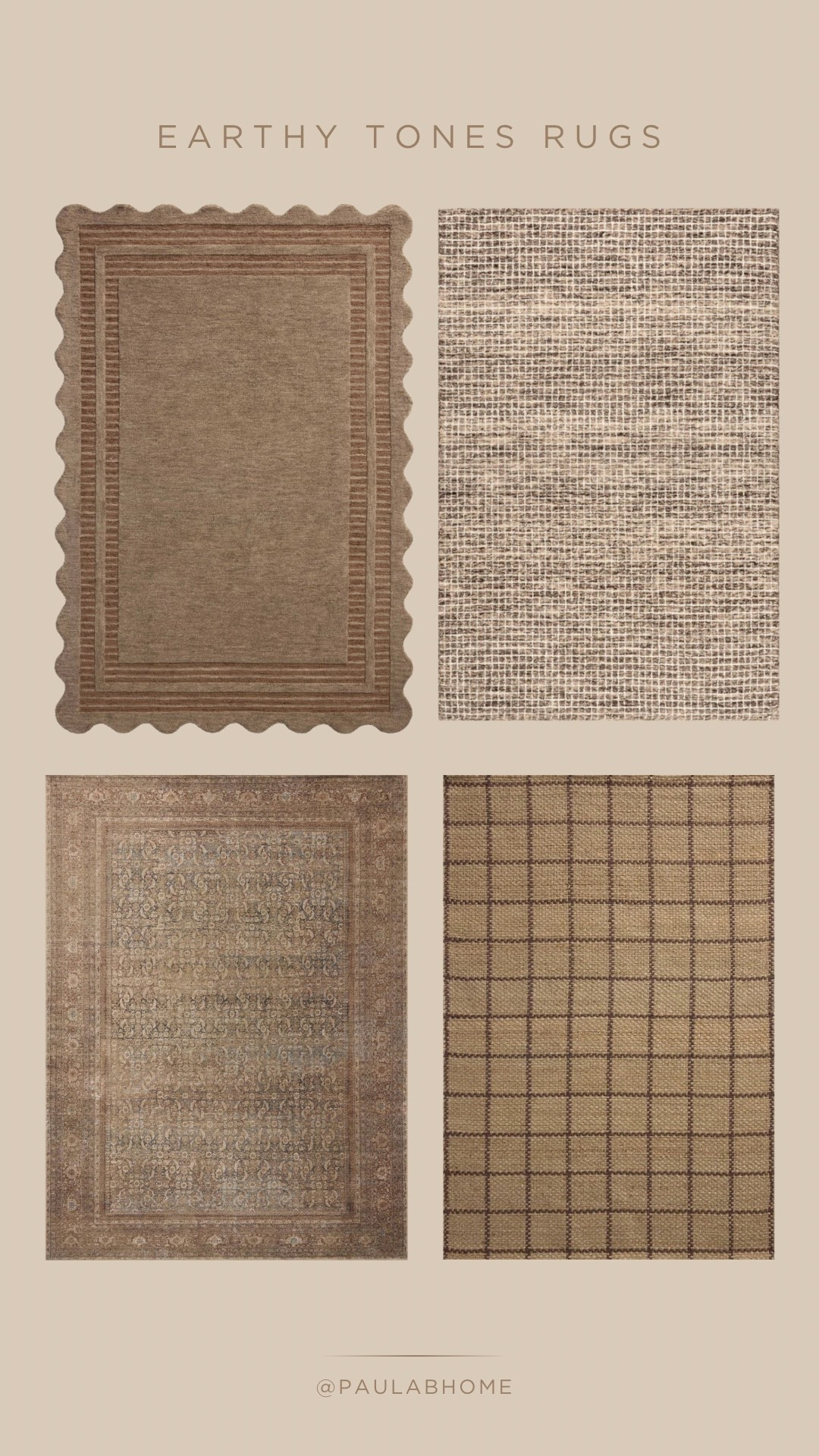 Some of my favorite warm and earthy rugs on sale now on @Wayfair.

Now is the time to invest in beautiful pieces for your home. Wayfair Spring Cyber Week is here until March 23rd with up to 80% off and free shipping. 

#ad #WayfairPartner #Wayfair

#LTKSaleAlert #LTKU #LTKHome