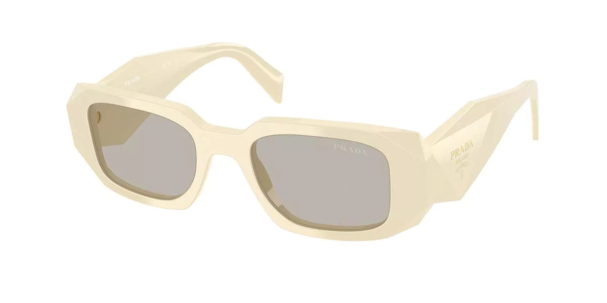Prada PR 17WSF Asian Fit 21D5J2 Women’s Sunglasses White Size 51 | SmartBuyGlasses Global