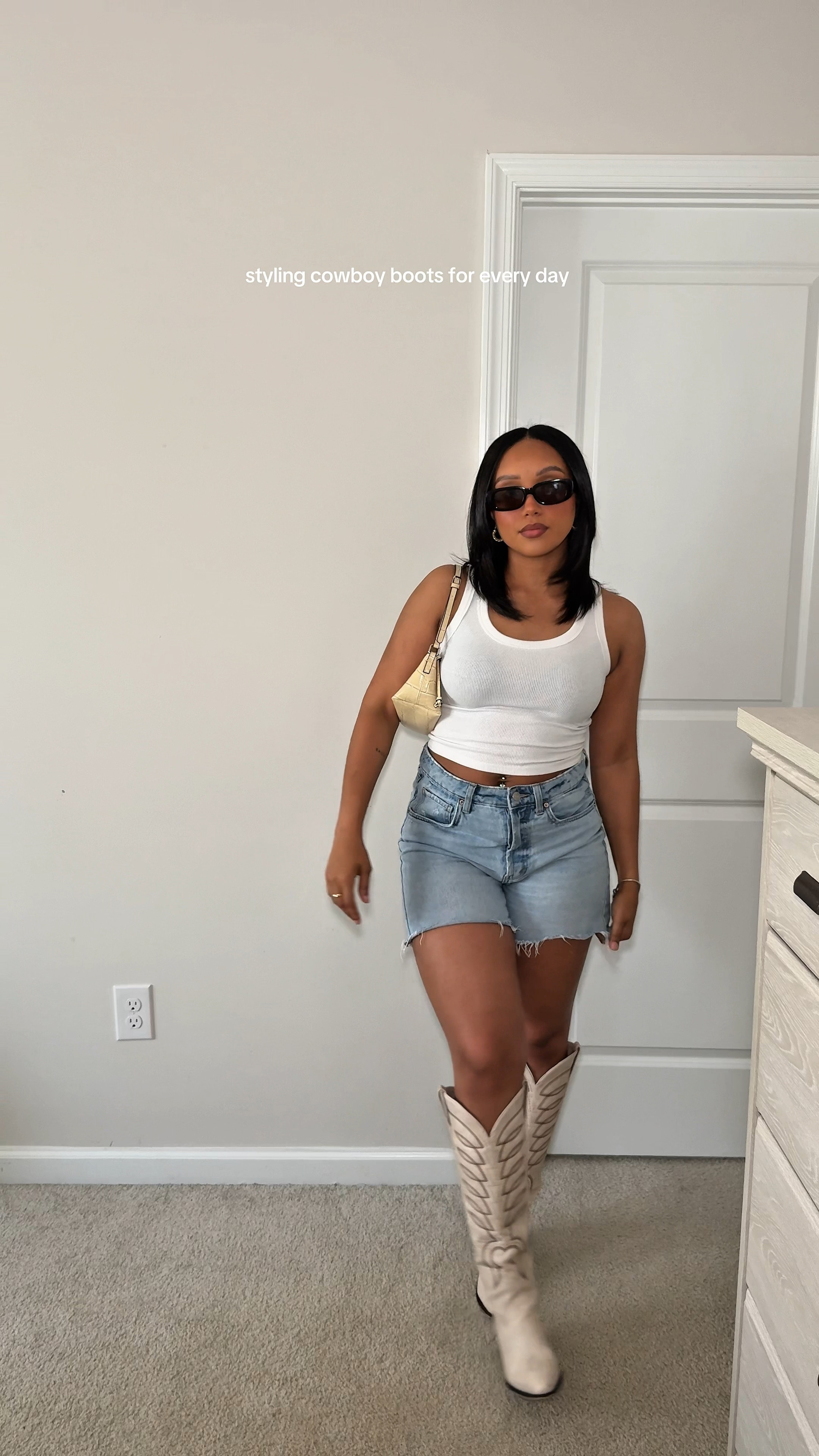 Styling cowboy boots!

Shorts are a few years old from target! 



#LTKStyleTip #LTKFindsUnder50