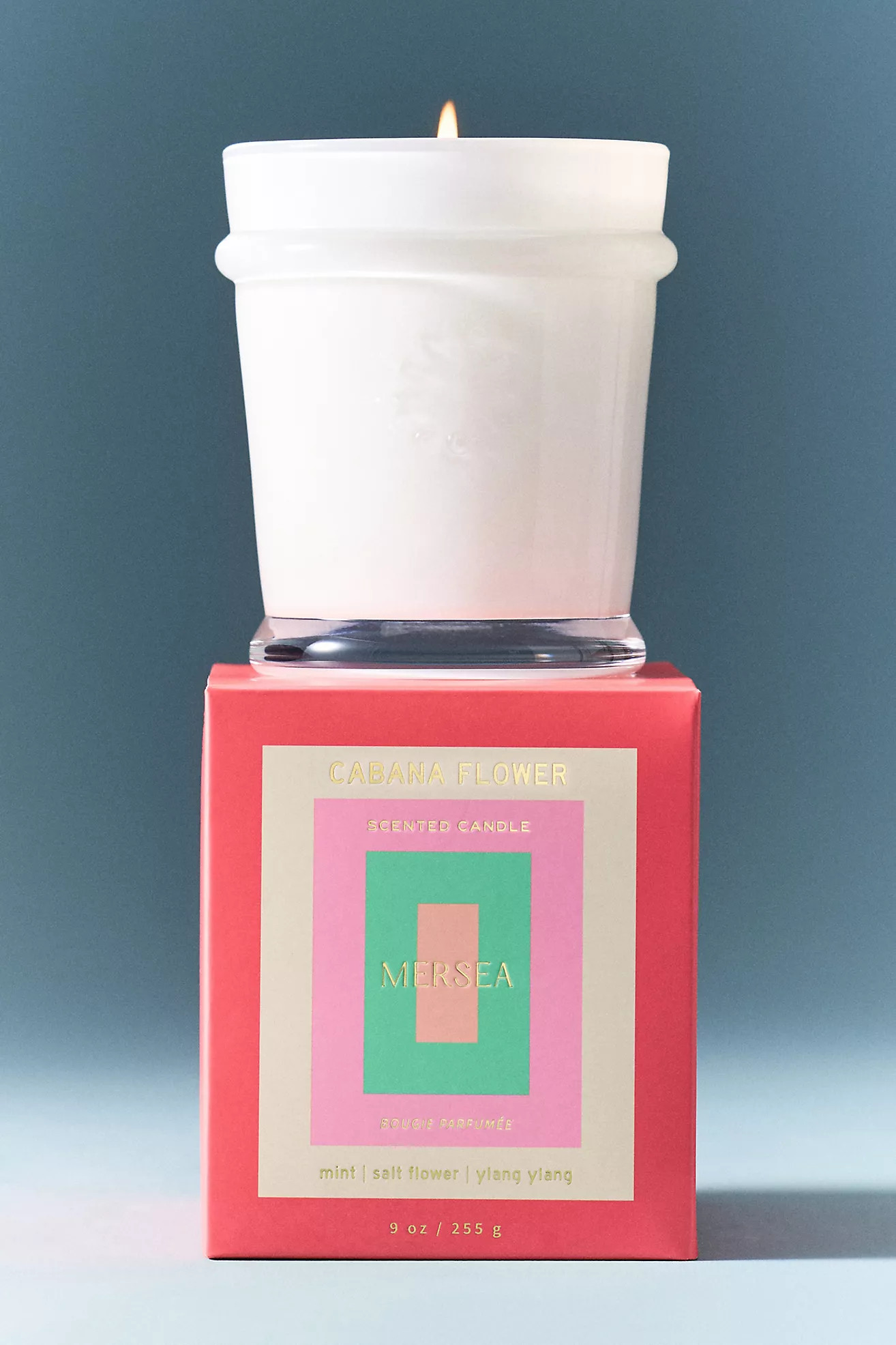 Mersea Floral Cabana Flower Boxed Glass Candle | Anthropologie (US)