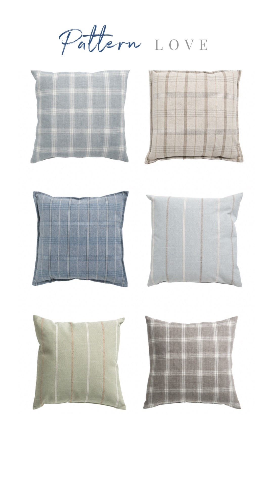 Love me a classic stripe and plaid pattern — especially on a throw pillow! 😍 All under $40 a pop 🙌🏼

#LTKHome