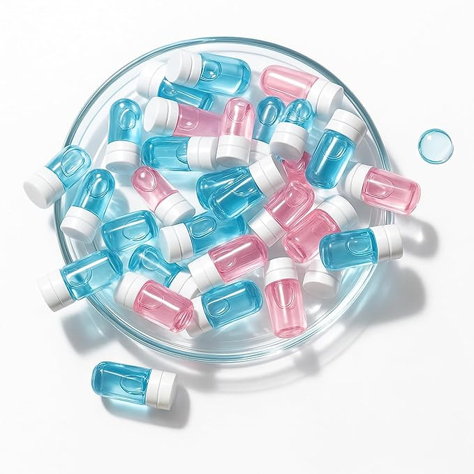 Portable Cleansing Oil Travel Size Mini Makeup Remover 40 Bottles, Natural Deep Cleanser Facial D... | Amazon (US)