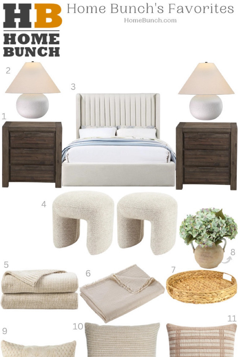 Lighting really can change the mood of any space and I love how warm this bedroom feels at the end of the day, which served as inspiration to add these neutral textured ceramic table lamps from Wayfair. They add so much warmth to a space!
#bedroom #tablelamp #nightstand #bedroomdecor #fall #falldecor #wayfair #ad @wayfair

#LTKHome #LTKFallSale #LTKOver40