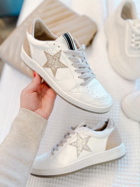 The cutest golden goose dupe sneakers for a fraction of the cost! And these are so comfortable 🤩 run tts! Use code MERRITT15 for 15% off! 

#LTKunder100