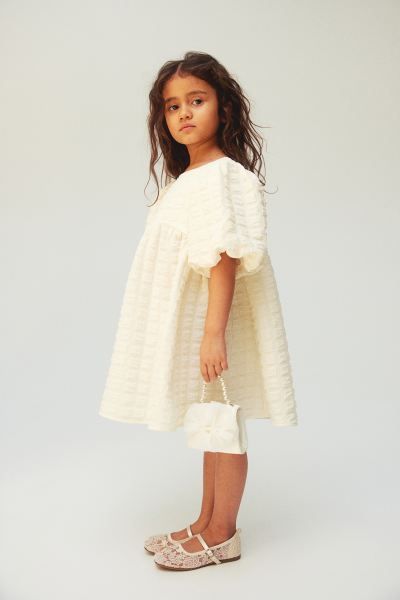 Puff-sleeved Dress | H&M (US + CA)