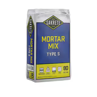 80 lb. Gray Type S Mortar Mix | The Home Depot