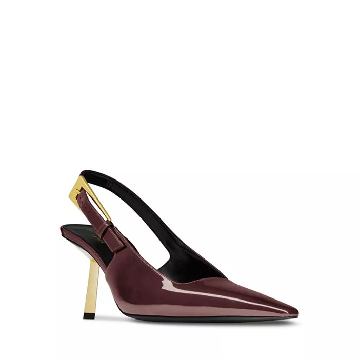 Saint Laurent Lee Slingback Pumps in Patent Leather Back to results -  Shoes - Bloomingdale's | Bloomingdale's (US)