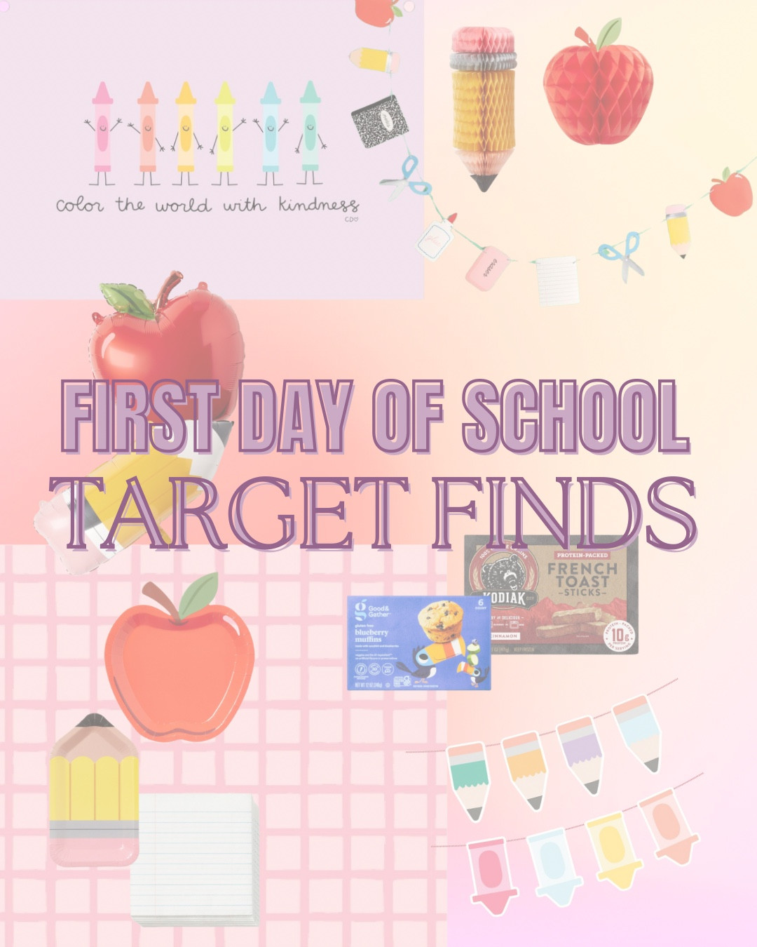 This curation is for the mama who wants to create some magic for that first day back to school but simple is your vibe! Hi, it’s me! I’m that mama😍😂🙃 Simple but still special, fun & on a budget! 

They’re only this little once! Celebrate those cutie pies & remember, what may seem small to you likely will be monumental to them🥰🫶🏼