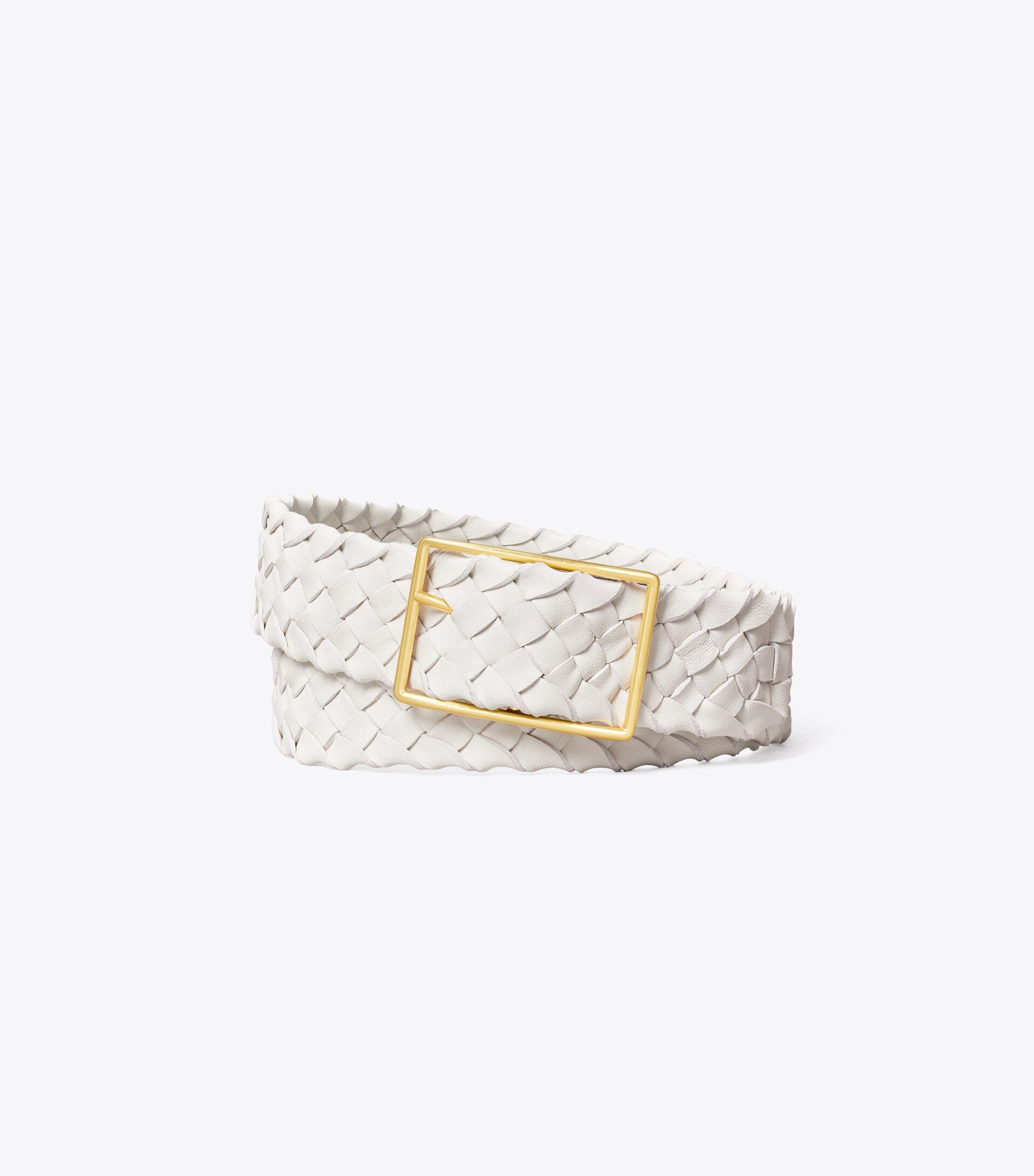 Leather Woven Belt | Tory Burch (US)