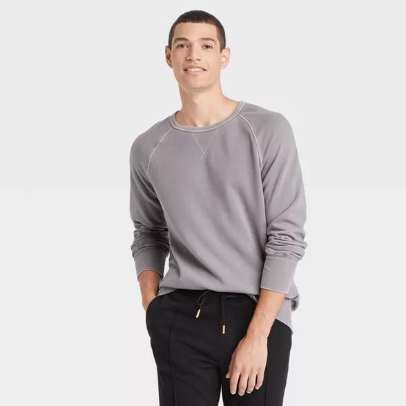 Men's Standard Fit Crewneck Sweatshirt - Goodfellow & Co™ | Target