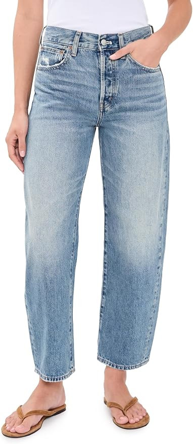 Madewell Women's The Barrel Leg Jeans | Amazon (US)