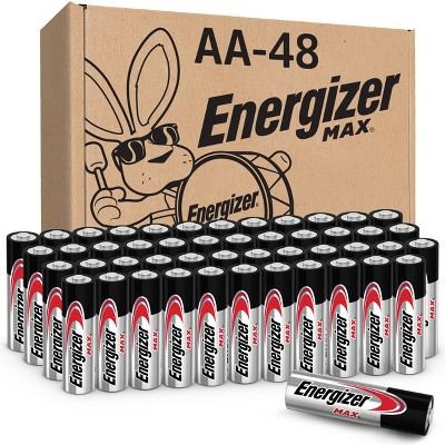 Energizer Max AA Batteries - 48pk Alkaline Batteries: Household Single-Use 1.5V | Target