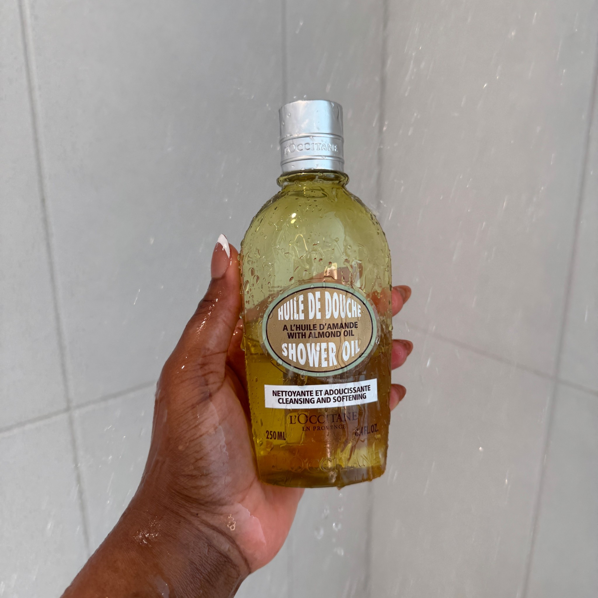 This is hands down my favorite body product in the winter.  L’Occitane Almond Shower Oil cleanses, hydrates, and leaves my skin insanely soft. If your skin gets dry in the colder months, this is a must. It starts as an oil, turns into a milky lather, and keeps my skin moisturized all day. 

#LTKBeauty #LTKmorningroutine #LTKmomlife