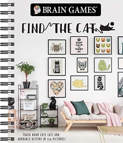 Brain Games - Find the Cat: Track Down Cute Cats and Adorable Kittens in 129 Pictures (Volume 1) ... | Amazon (US)