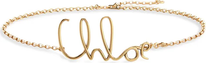 Script Chloé C Chain Belt | Nordstrom
