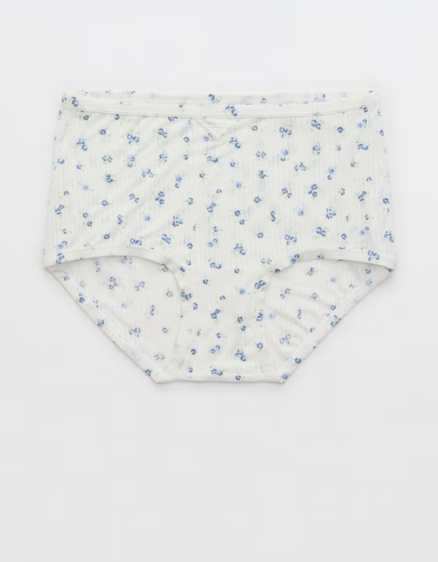 Superchill Modal Rib High Waisted Boybrief Underwear | Aerie