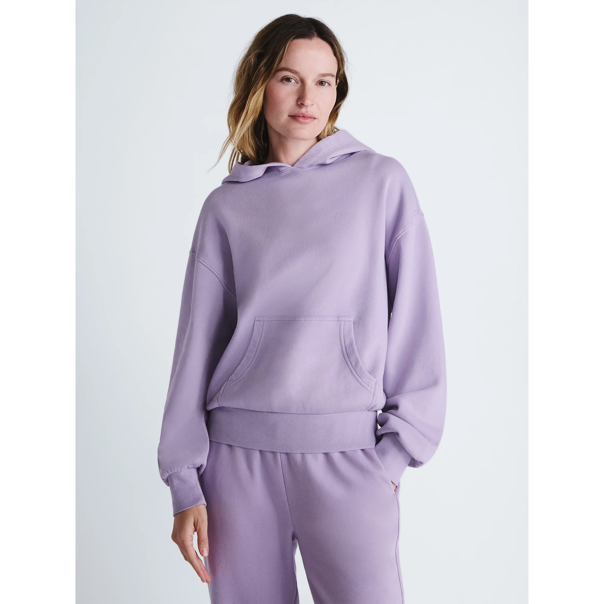 Scoop Women's and Women's Plus Mineral Wash Oversized Hoodie, Sizes XS-4X | Walmart (US)