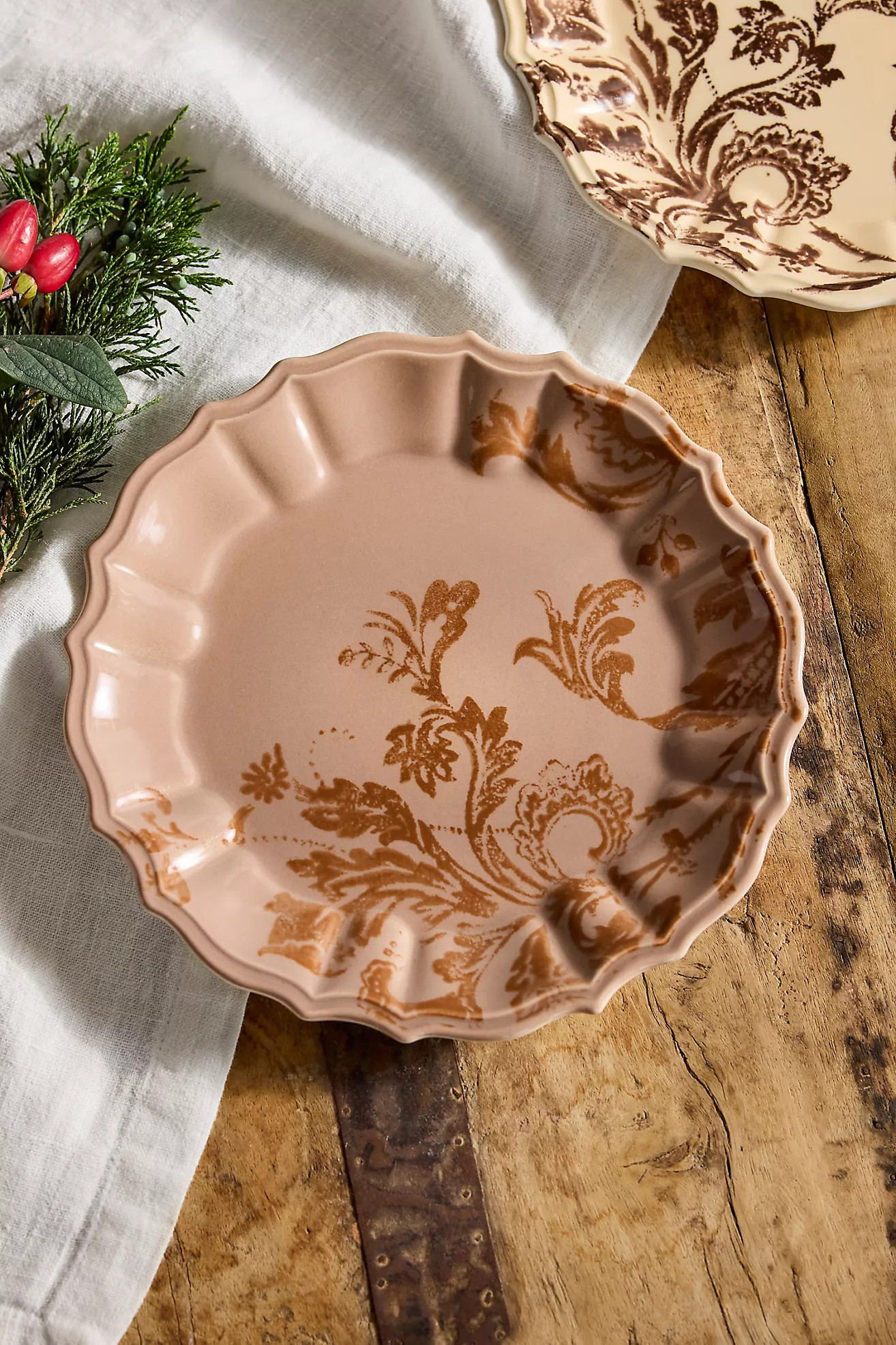 Botanical Silhouette Side Plate | Anthropologie (US)