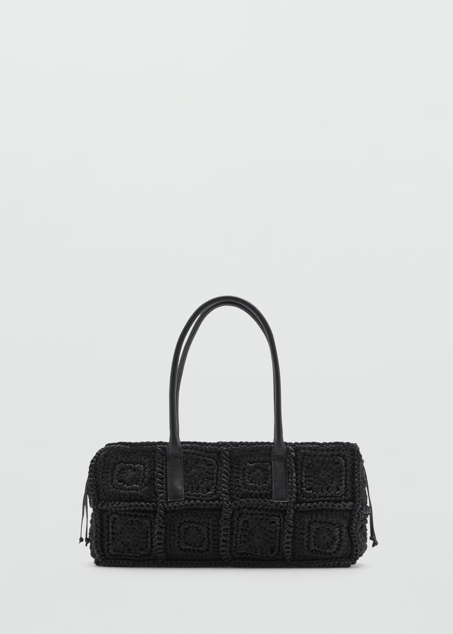 Crochet shoulder bag - Women | MANGO United Kingdom | MANGO (UK)