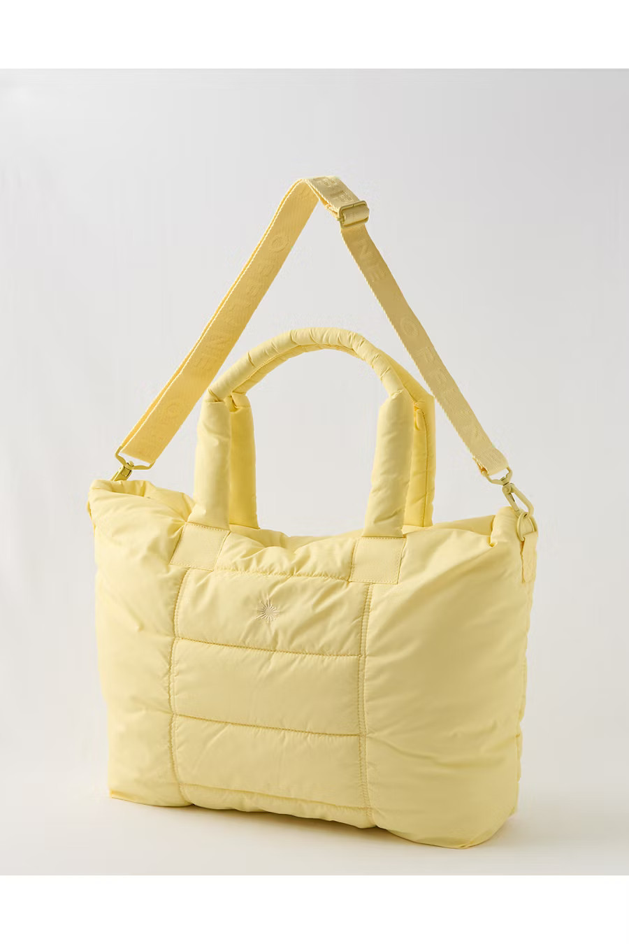 OFFLINE By Aerie Puff Love Tote Bag Women's Natural Yellow One Size | Aerie