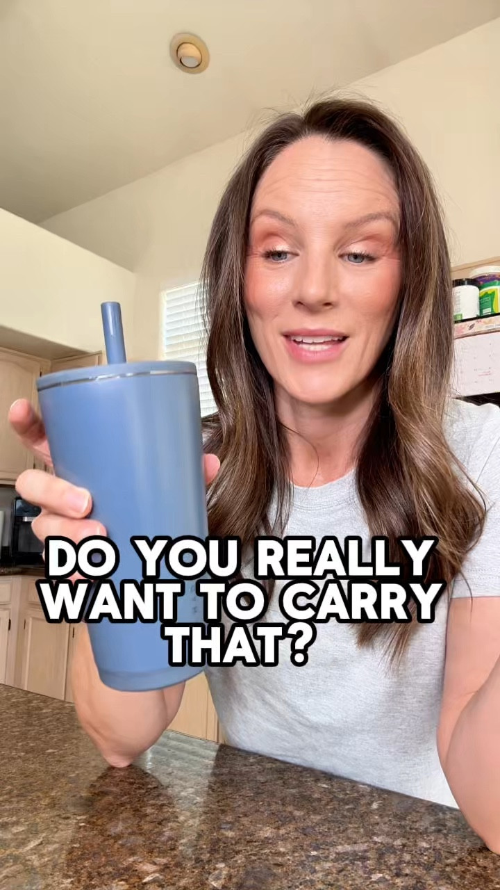 Honestly, this HydroJug tumbler is just practical. Comfortable to hold, insulated, and I love the flexible straw. Way easier than lugging a giant bottle around.

#hydrojug #watertumbler #watercup #reusablewaterbottle 

#LTKmomlife #LTKfitnessgoals #LTKdayinmylife