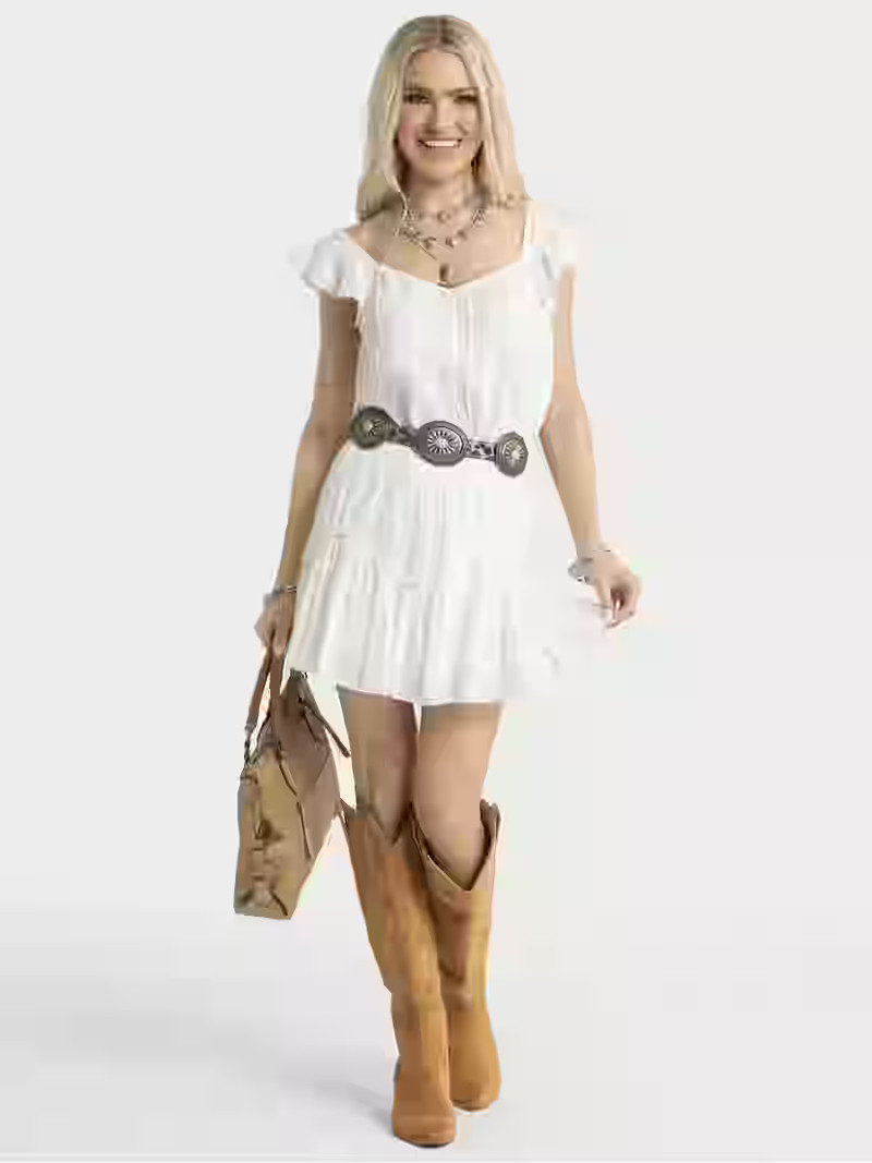 Jessica Simpson Women's Romana Eyelet Mini Skirt, Sizes XS-XL | Walmart (US)