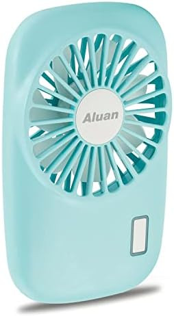 Aluan Portable Handheld Mini Fan Powerful Small Personal Rechargeable Fan | Amazon (US)