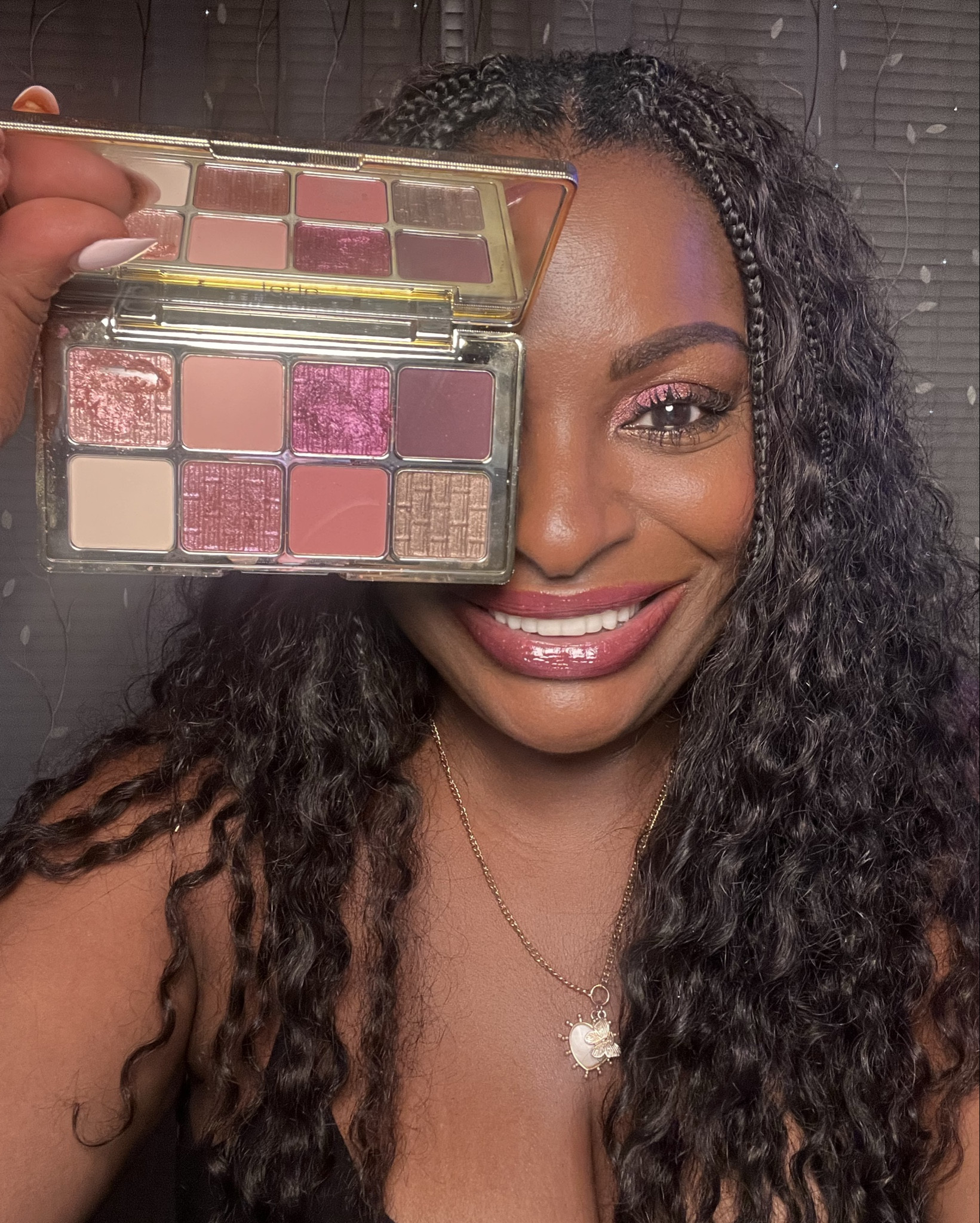 This is 1 of 3 Tarte Palettes that go on sooo easy and long lasting. 

My favorite Fenty lipgloss feels sooo good and long lasting.

This mascara from Maybelline has my lashes looking like extensions 😍

#LTKParties #LTKFindsUnder50 #LTKWedding