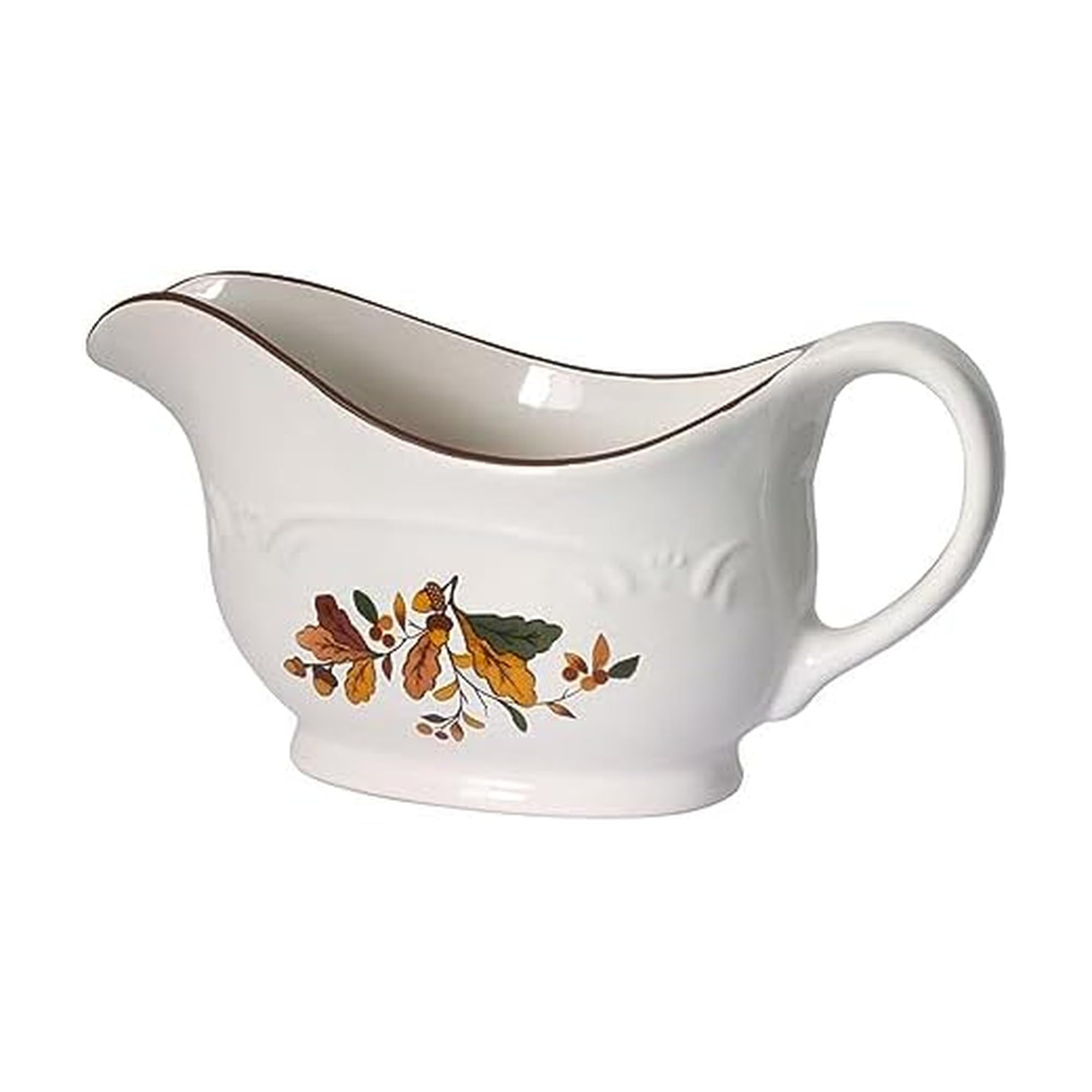 Pfaltzgraff Autumn Berry Gravy Boat, Cream, 9 Inches | Amazon (US)