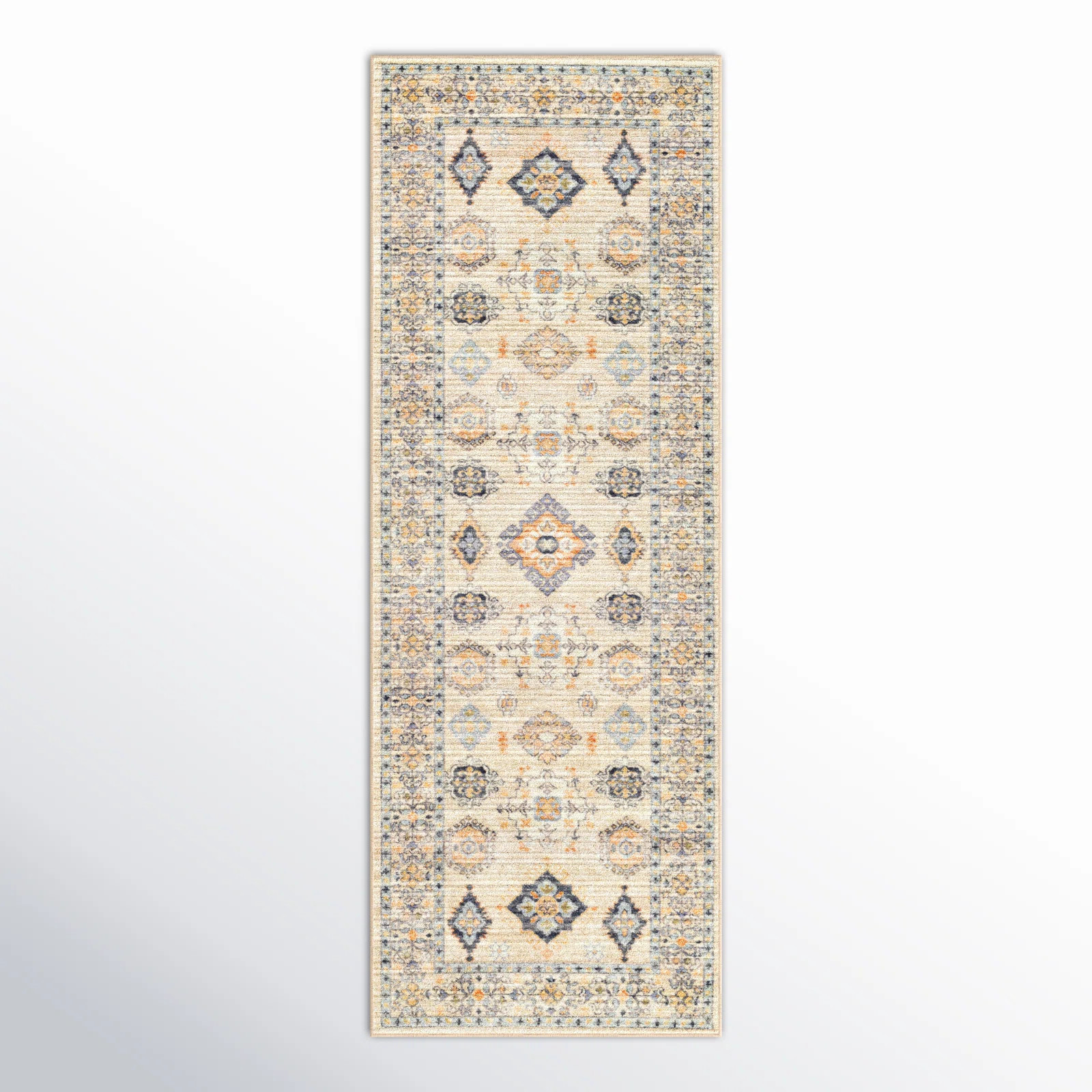 Joss & Main Emmie Oriental Beige/Olive/Denim/Charcoal/Sage Area Rug & Reviews | Wayfair | Wayfair North America