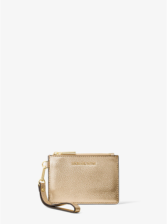Metallic Leather Coin Purse | Michael Kors US