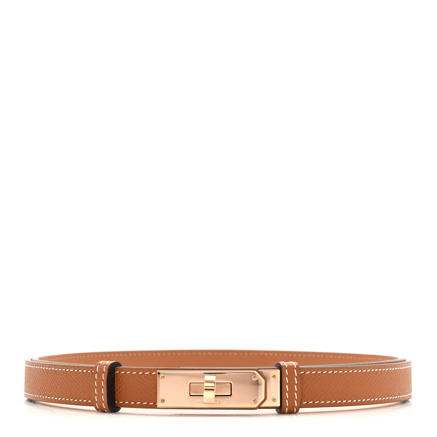 Epsom Kelly Belt Gold | FASHIONPHILE (US)